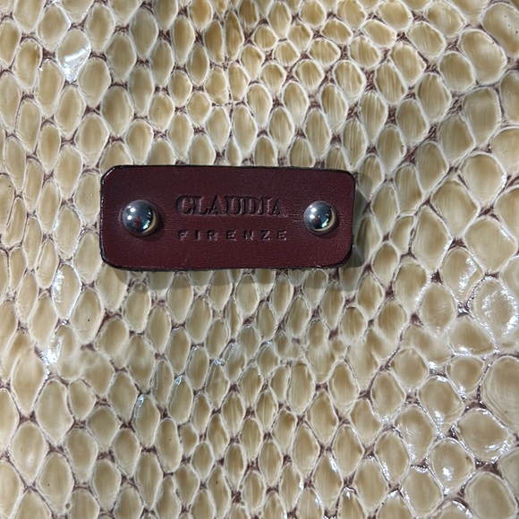 Claudia Firenze purse genuine leather - Picture 4 of 10